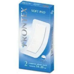 Prontex Soft Pad Medicazione Adesiva 10 X 20 cm 2 Pezzi
