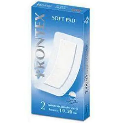 Prontex Soft Pad Medicazione Adesiva 10 X 20 cm 2 Pezzi