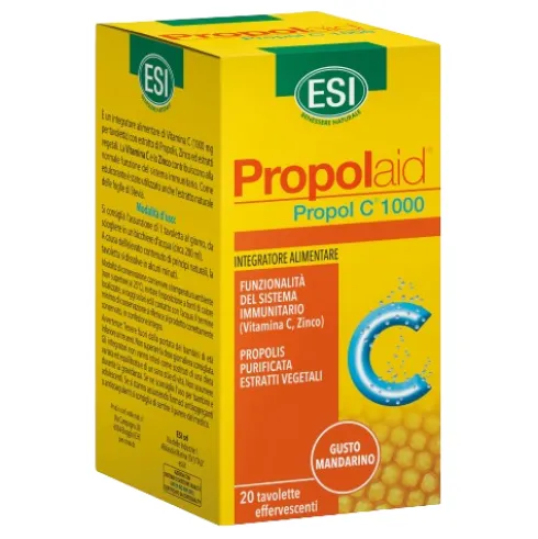 Propolaid Propol C 1000 20 Tavolette Effervescenti
