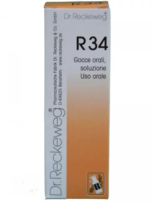 Reckeweg R34 Gocce 22 ml