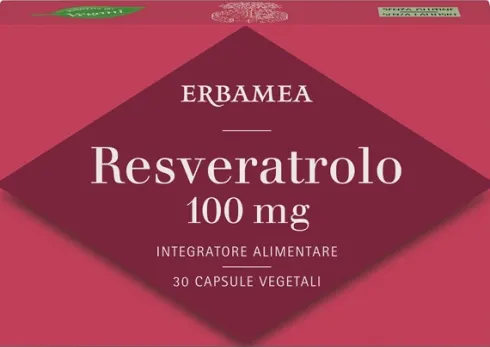Resveratrolo Integratore Antiossidante 30 Capsule