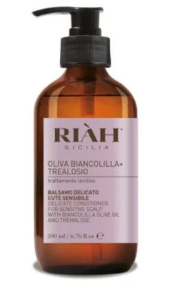 Riàh Oliva Biancolilla E Trealosio Balsamo Cute Sensibile 200 ml
