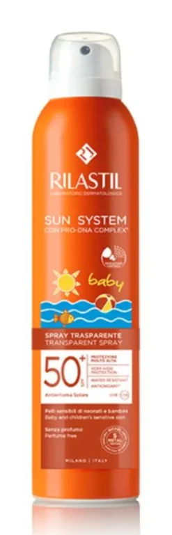 Rilastil Sun System Baby Trasparent Spray SPF50+ 200 ml