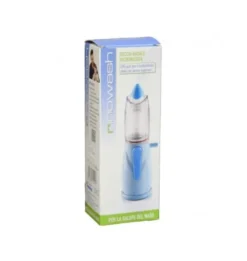 Rinowash Kit Doccia Nasale Per Aerosol Campana Universale Colore Azzurro