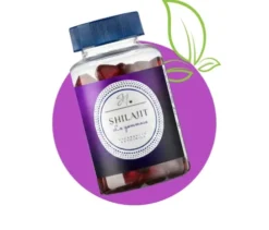 Sabbia Natural Shilajit Gummies Integratore con Shilajit Himalayano, Zinco e Vitamina B6 60 gommose