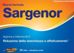 Sargenor Fiale Integratore con Arginina e Vitamina B12 20 Fiale