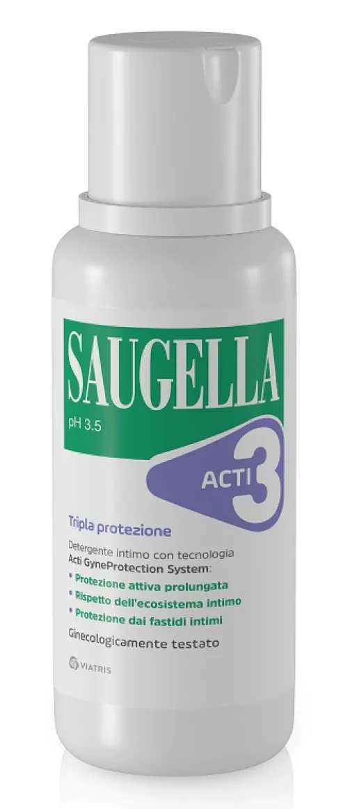 Saugella Acti3 Detergente Intimo 250 ml