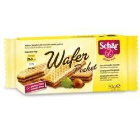 Schar Wafer Pocket Nocciole 50 grammi