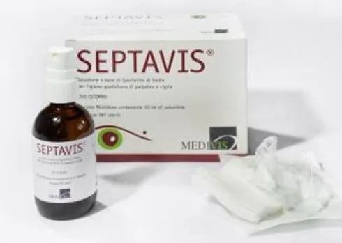 Septavis Flacone 50 ml + 50 Garze Sterili Tnt