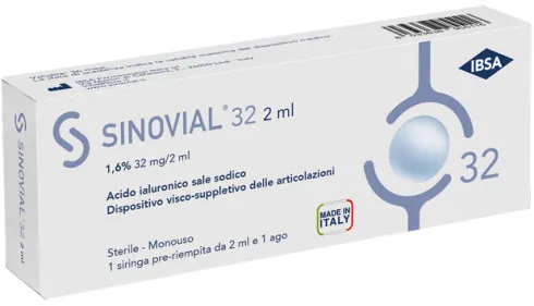 Sinovial 32 1,6% 32 mg/ 2 ml 1 fiala