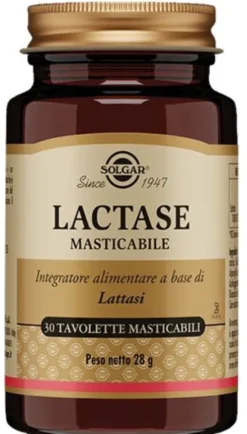 Solgar Lactase 30 tavolette masticabili