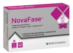 Specchiasol Novafase Integratore per Menopausa con Trifoglio Rosso e Dioscorea 30 Compresse