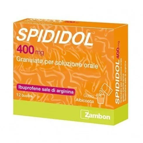 Spididol 400 mg 12 Bustine Albicocca