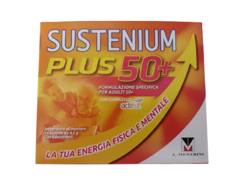 Sustenium Plus 50+ Formula Specifica Per Adulti 50+ 16 Bustine