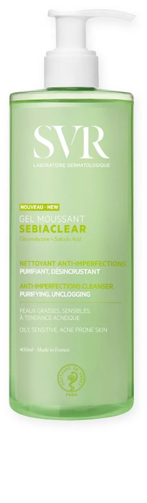 Svr Sebiaclear Gel Moussant 400 ml
