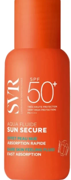 Svr Sun Secure Aqua Fluide Spf 50+ Fluido Solare Viso 50 ml