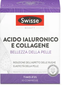 Swisse Acido Ialuronico e Collagene 30 Compresse