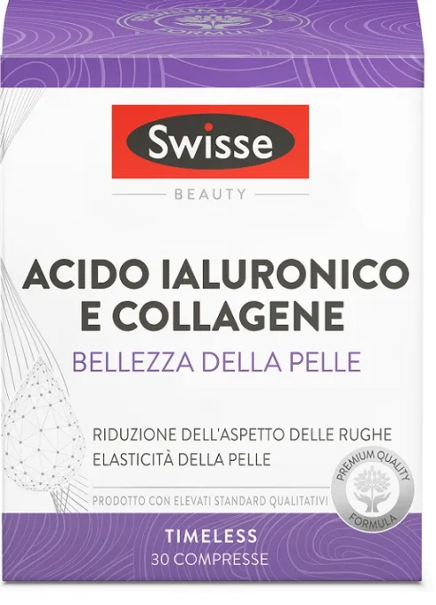Swisse Acido Ialuronico e Collagene 30 Compresse