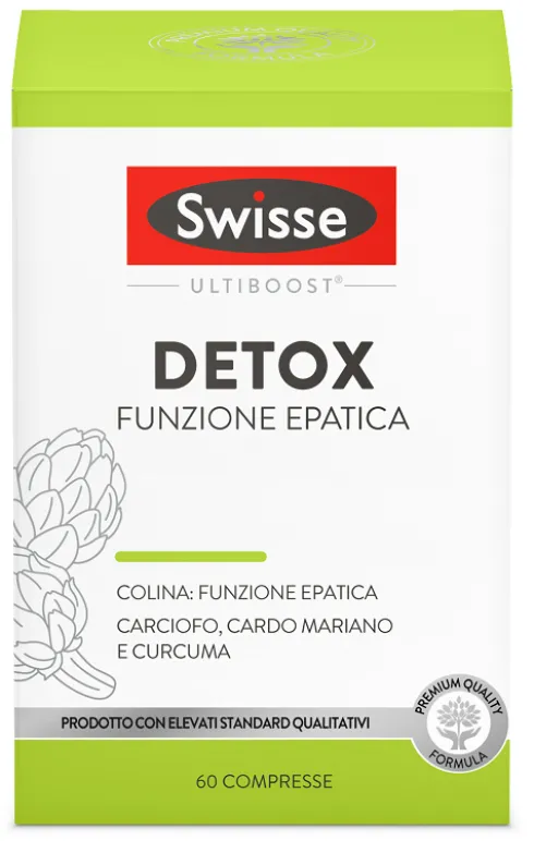 Swisse Detox Funzione Epatica 60 compresse