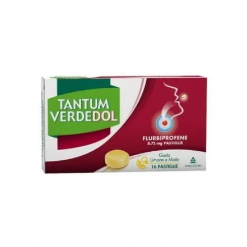 Tantum Verdedol Limone E Miele 16 Pastiglie