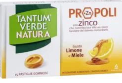Tantum Verde Natura Limone&Miele 15 Pastiglie Gommose