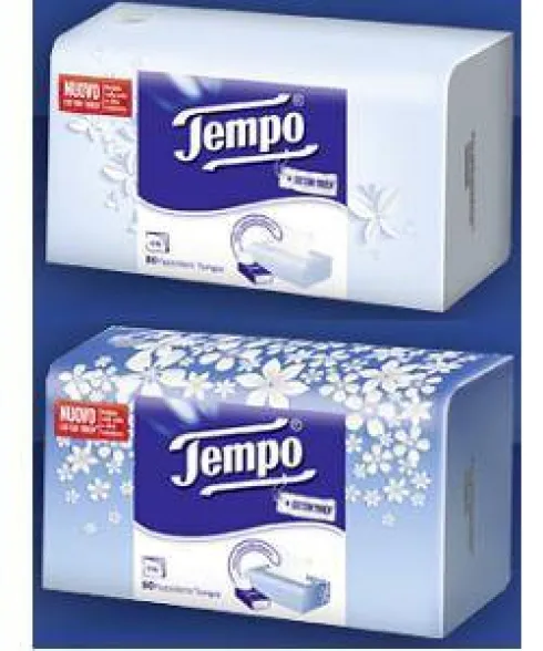 Tempo Fazzoletti Velina Box 80 Pezzi