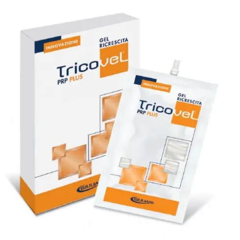 Tricovel Prp Plus Gel Ricrescita Capelli 2 Bustine 15 ml