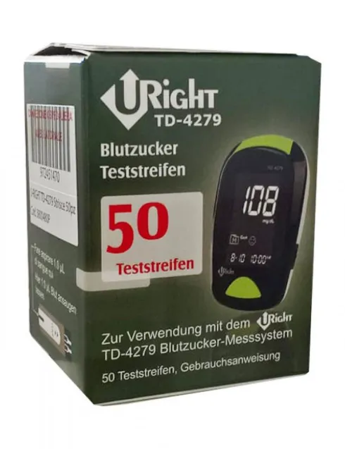 U-Right Td4279 50 Strisce Glicemia