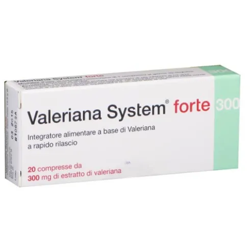 Valeriana System Forte 20 Compresse