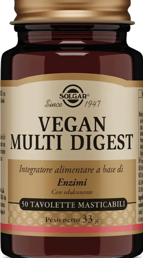 Vegan Multi Digest 50 tavolette masticabili