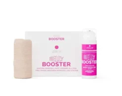 Veralab Belly Boost Champagne Taglia M-L – Kit Rimodellante Addome con Crema 150 ml + Guaina Micromassaggiante