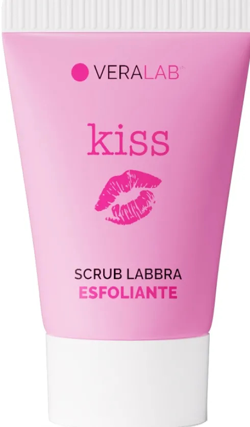Veralab Kiss Scrub Labbra Esfoliante Delicato Gusto Berry 20 ml