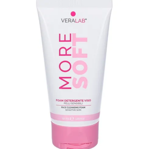 Veralab More Soft Crema Viso Idratante Lenitiva Travel Size 50 ml
