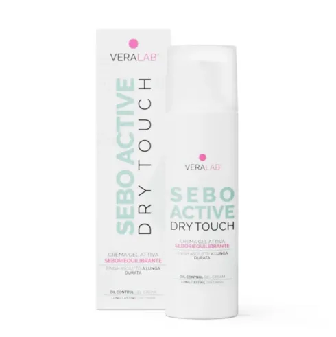 Veralab Sebo Active Dry Touch Crema Gel Opacizzante Pelle Grassa Anti Lucido 30 ml