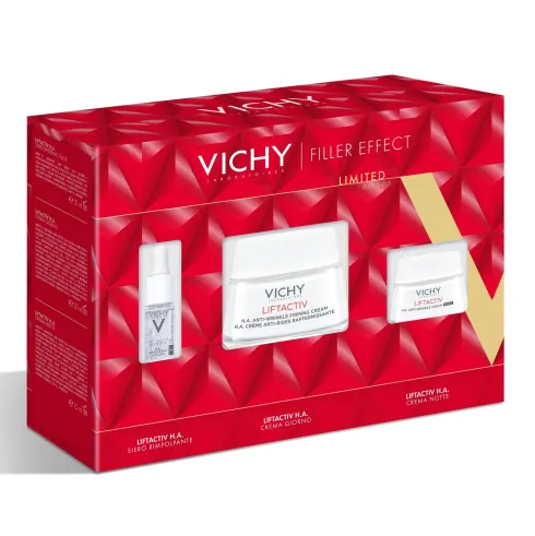 Vichy Cofanetto Liftactiv Filler Effect Siero 10 ml + Crema Giorno SPF30 50 ml + Crema Notte 15 ml