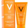 Vichy Ideal Soleil Spf 50 Emulsione Anti Lucidità Tocco Secco