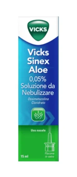 Vicks Sinex Aloe 0,05% Spray Nasale 15 ml