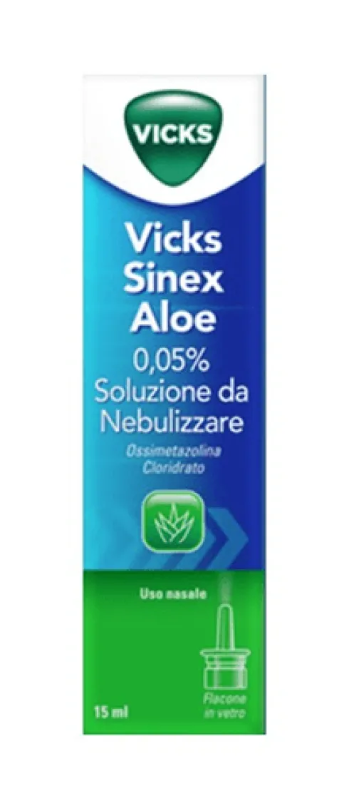 Vicks Sinex Aloe 0,05% Spray Nasale 15 ml