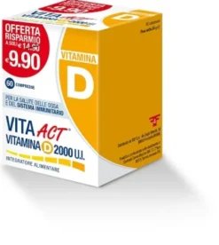 Vita ACT Vitamina D 2000 UI 60 compresse