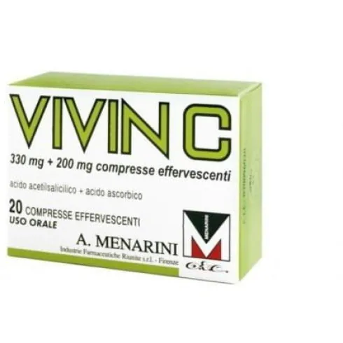 Vivin C 330 mg+200 mg 20 Compresse Effervescenti