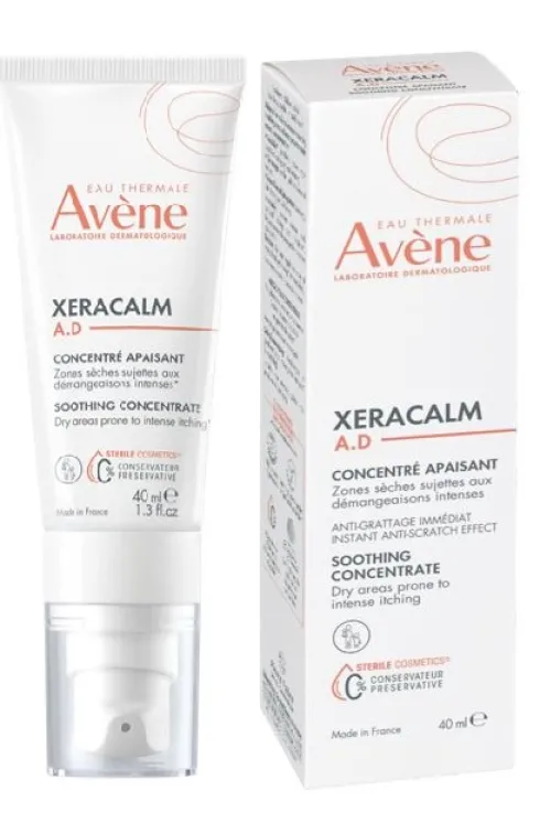 vène XeraCalm A.D Concentrato Lenitivo Anti-Prurito per Pelle Atopica e Molto Secca 40 ml