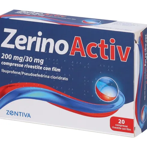 ZerinoActiv 200 mg+30 mg 20 compresse