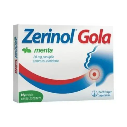Zerinol Gola Menta 18 Pastiglie